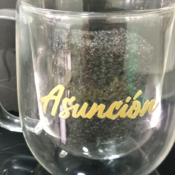 Taza doble pared de borosilicato - Imagen 3