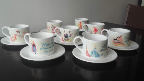 Tazas cortas de cerámica - Imagen 2