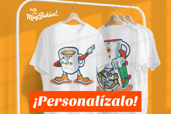 Camisa personalizada cuello redondo unisex
