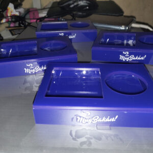 Rack contenedor de 2 botellas de pintura 30ml